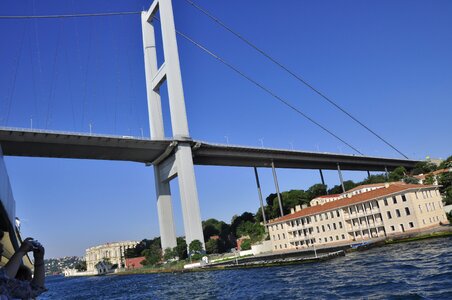 Fatih sultan view bridge photo