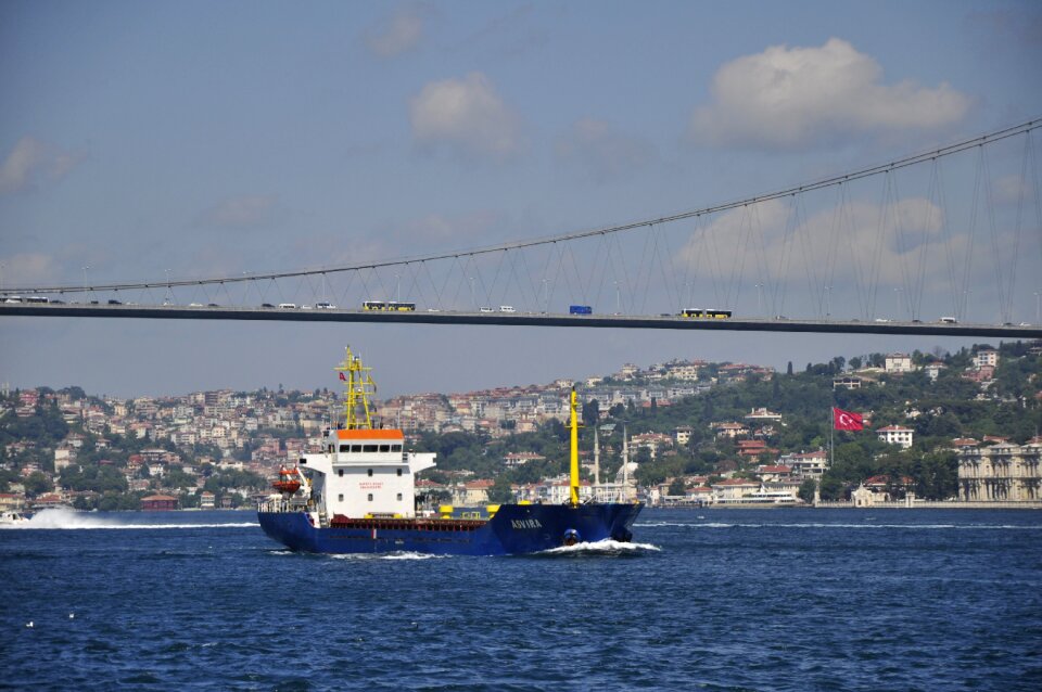 Istanbul strait bridge