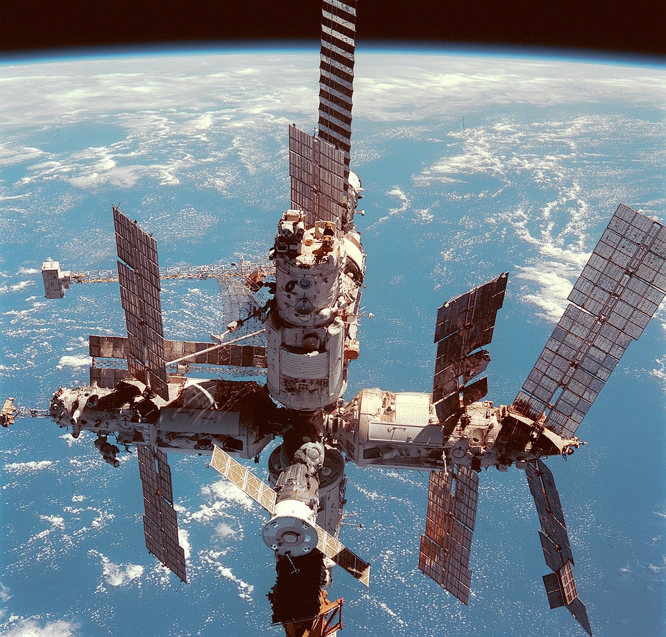 Space station space universe