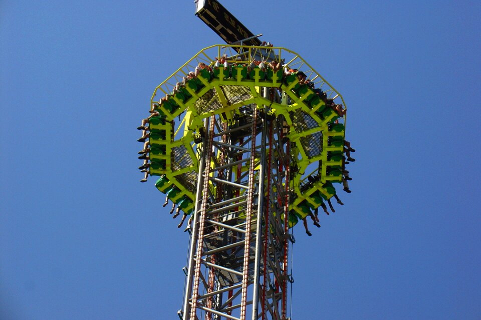 Folk festival entertainment rides