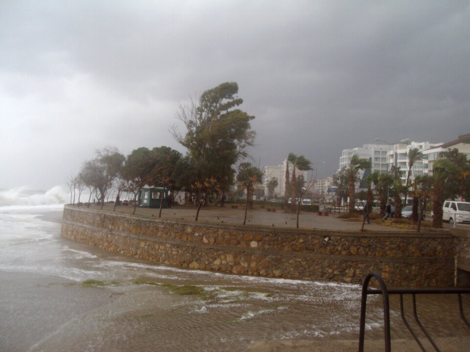 Antalya storm winter