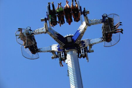 Folk festival entertainment rides