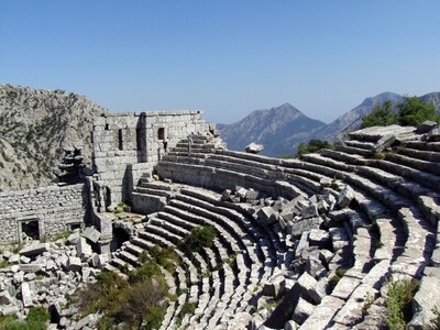 Antalya theatre mountain