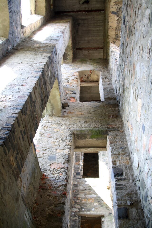 Stone perspective ruin