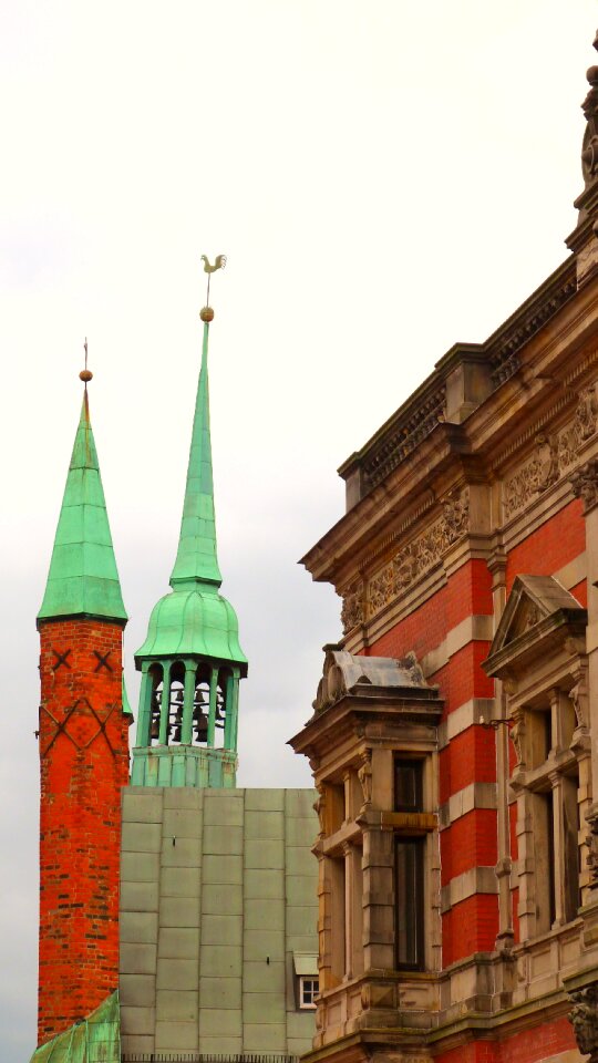 Historic center steeple askew