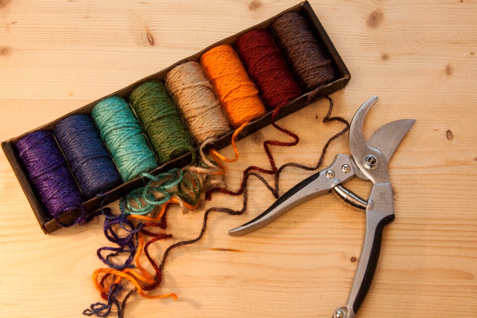 Colorful color rough cord