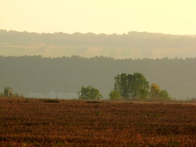 The sky morning landscape