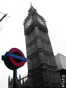Urban london underground british