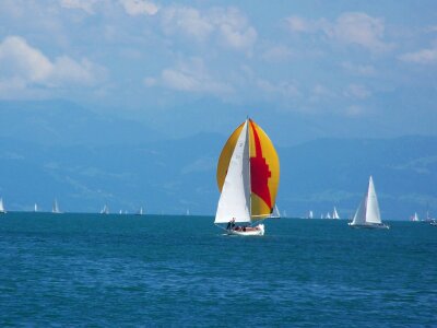 Sport water lake constance photo