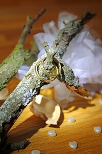 Decoration heart autumn