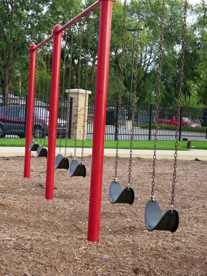 Play park swings