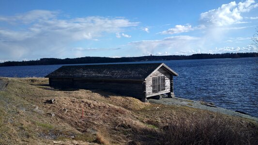 Finnish cottage house