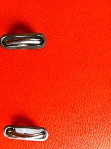 Section orange background