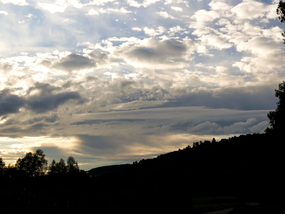 Abendstimmung sky clouds