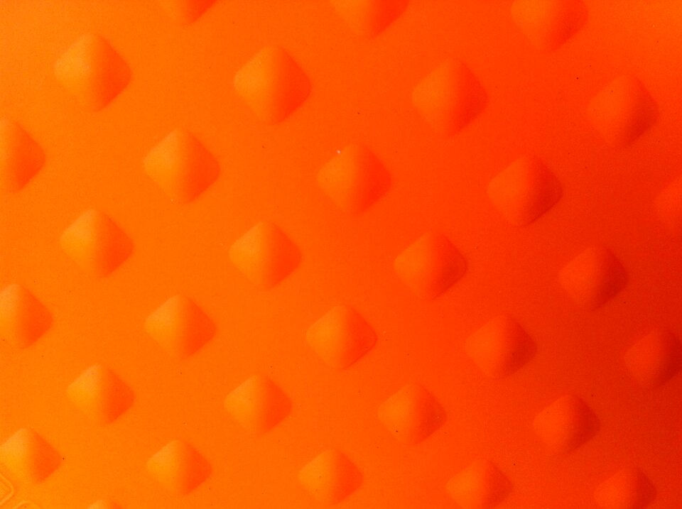 Orange geometric pattern