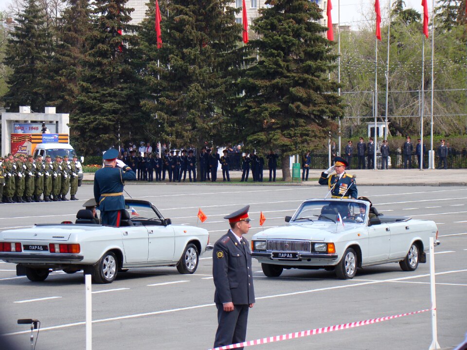 Samara the commander of the guards army parade commander