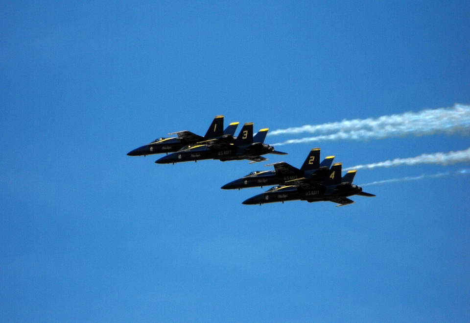 Planes air show plane
