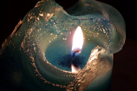 Flame the flame blue