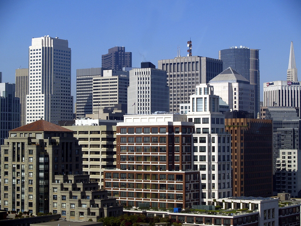 Usa buildings high rises photo