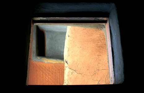 To outside terracotta grey