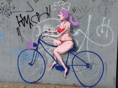 Hauswand artwork graffiti
