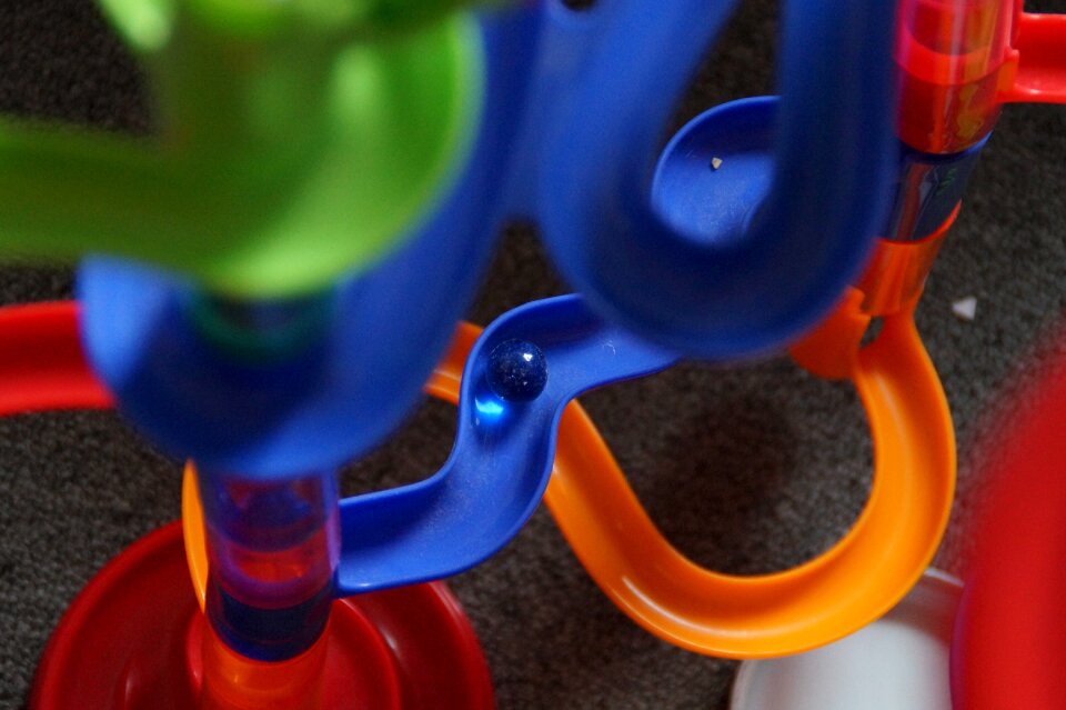 Ball track toys child