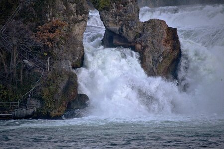 Switzerland water rock photo