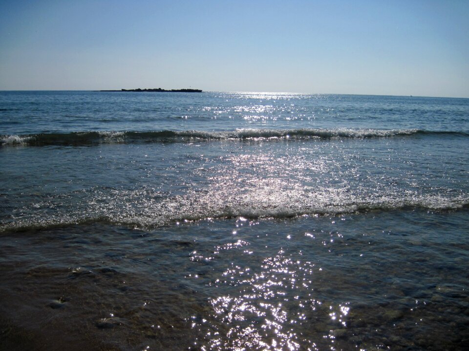 Water lichtpiegelung mediterranean