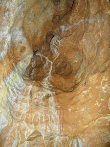 Cave vertical cave of laichingen swabian alb photo