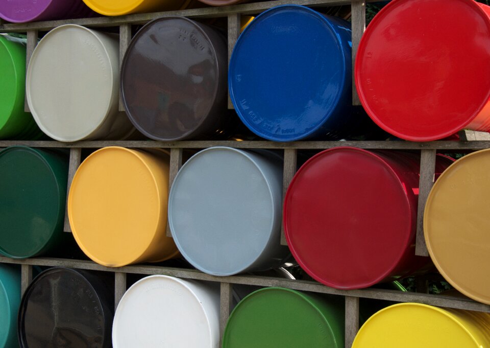 Colorful stack metal