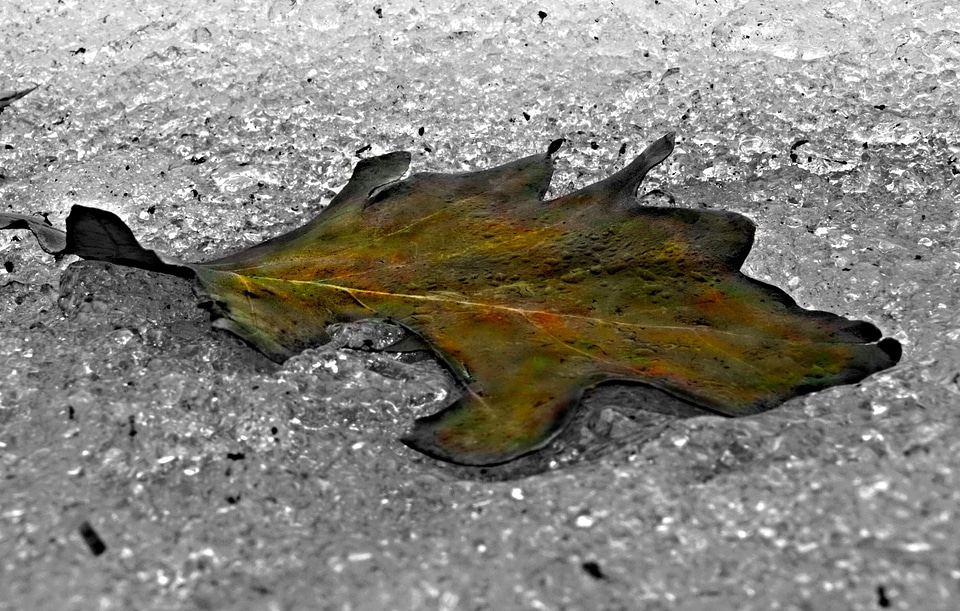 Background brown water