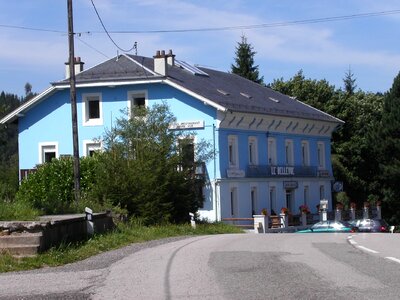 Blue house vosges