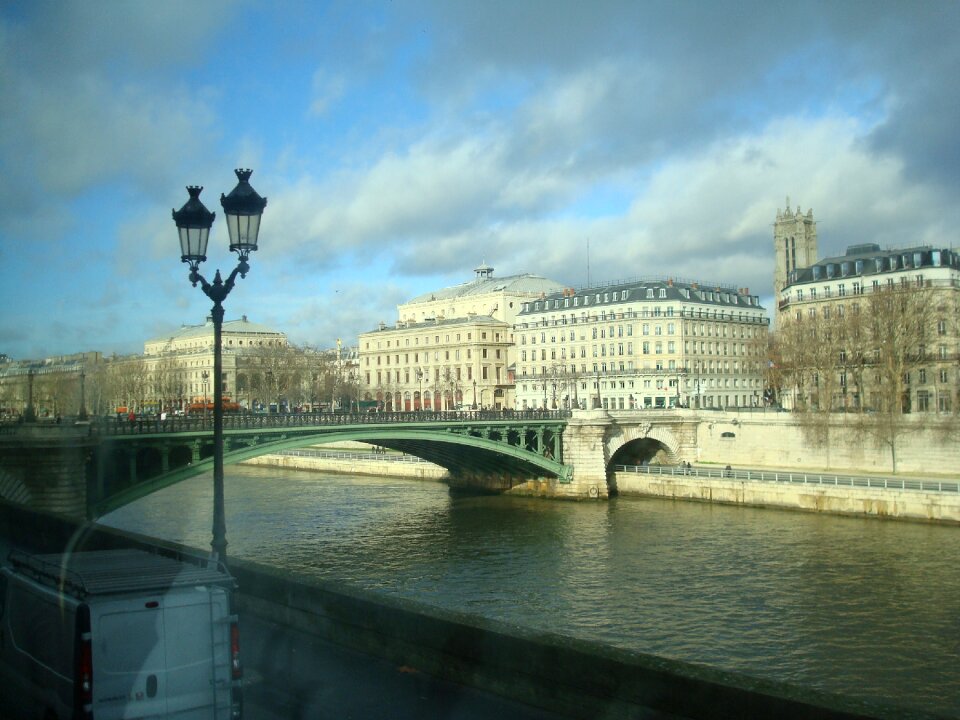 Eiffel seine river bridge