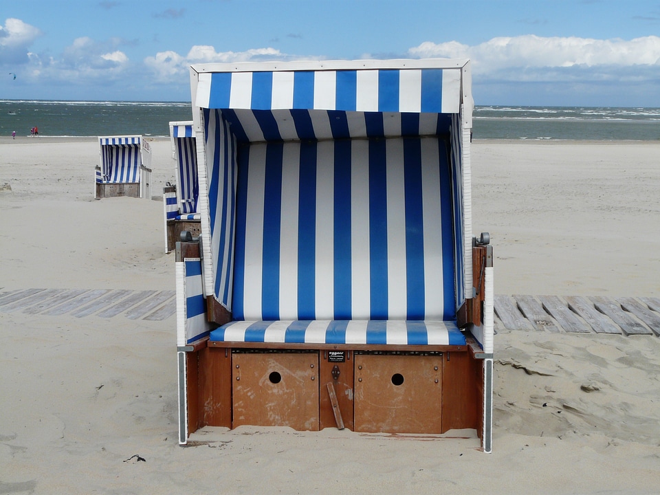 Wind protection beach wind
