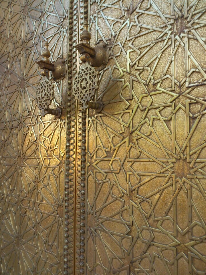 Entrance ornamental morocco