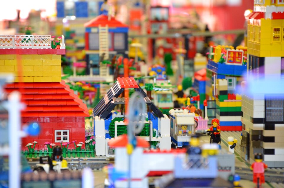 Building blocks legos out of legos