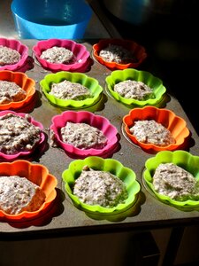 Muffin baking homemade