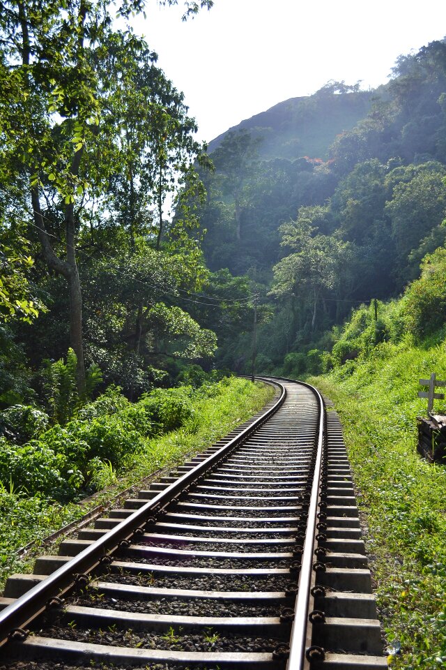 Train transport path