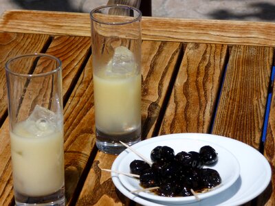 Aperitif table south of france