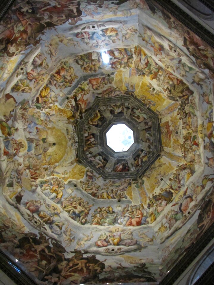 Painting mural central torcello di santa maria del fiore