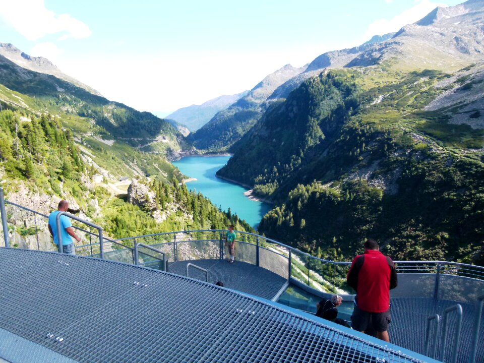 Mountains lookout tower airwalk