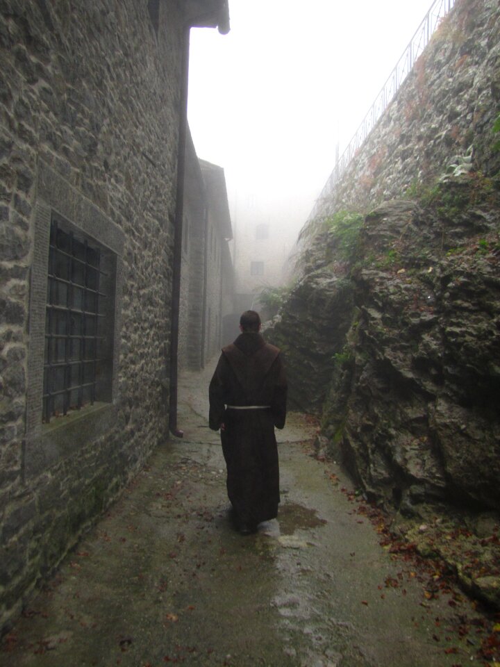 Monk verna monastery