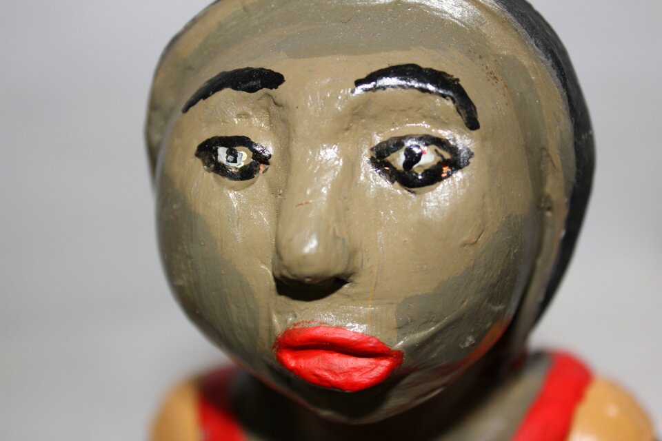 Doll ceramics crafts