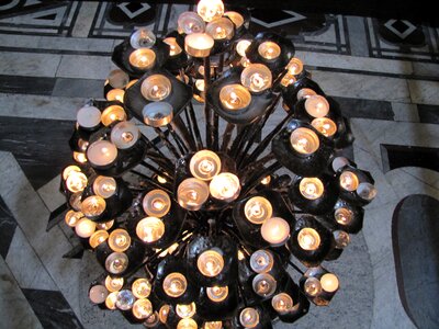 Candles candlestick central torcello di santa maria del fiore