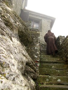 Monk verna monastery photo