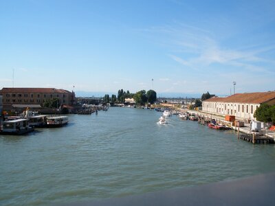 Water italy canale grande photo