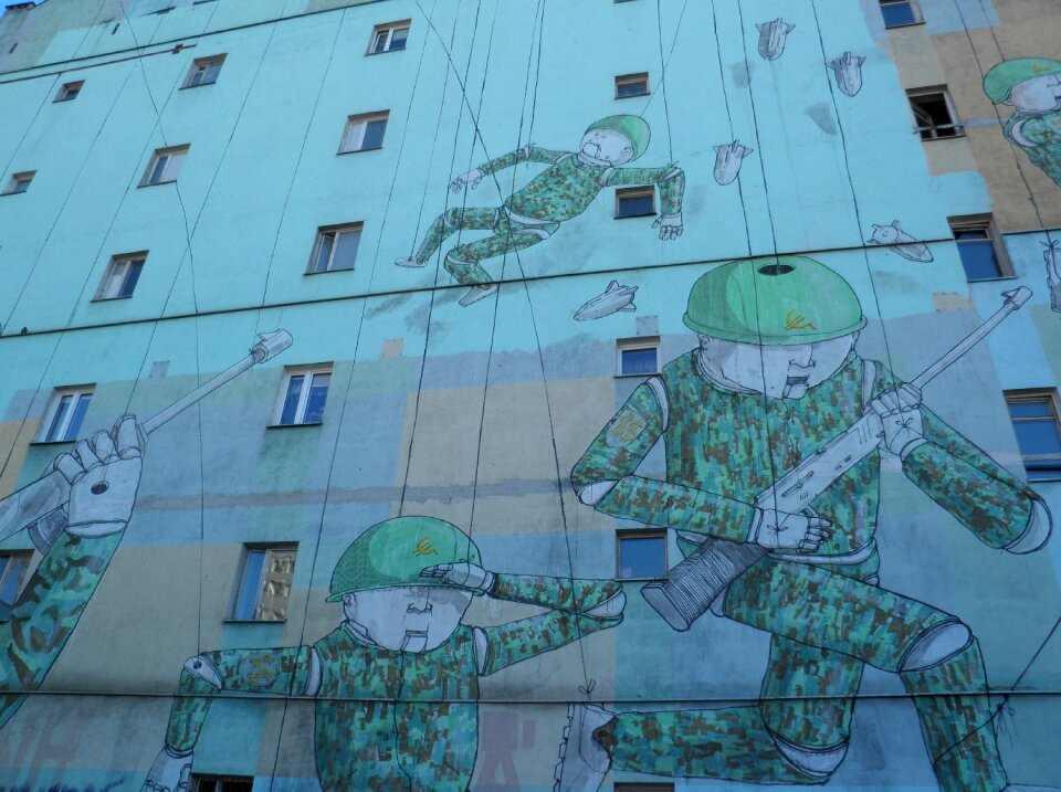 Graffiti army poland