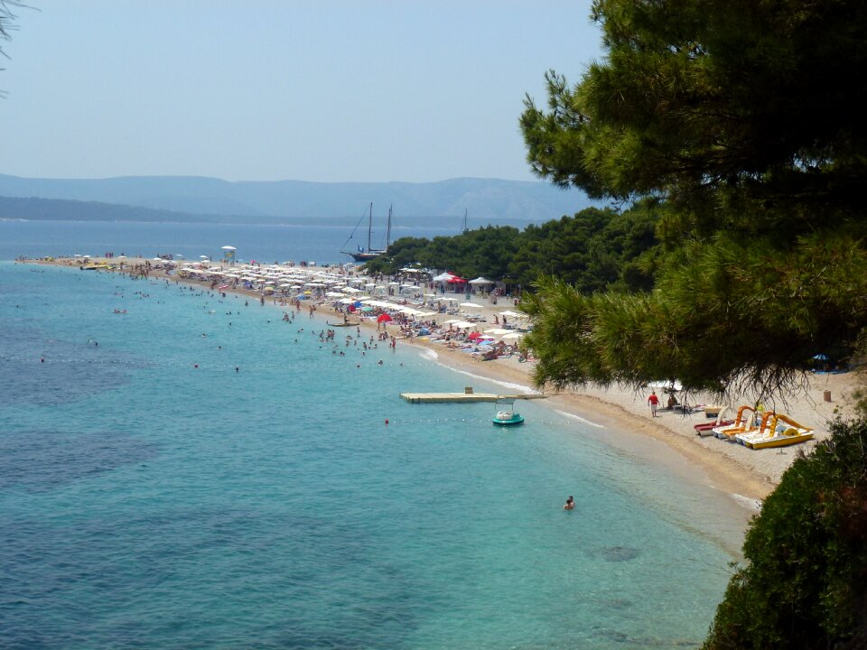 Croatia dalmatia beach bowl