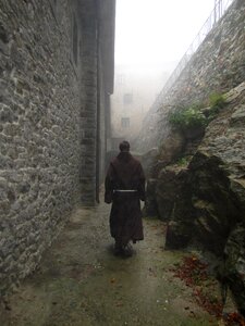 Monk verna monastery photo