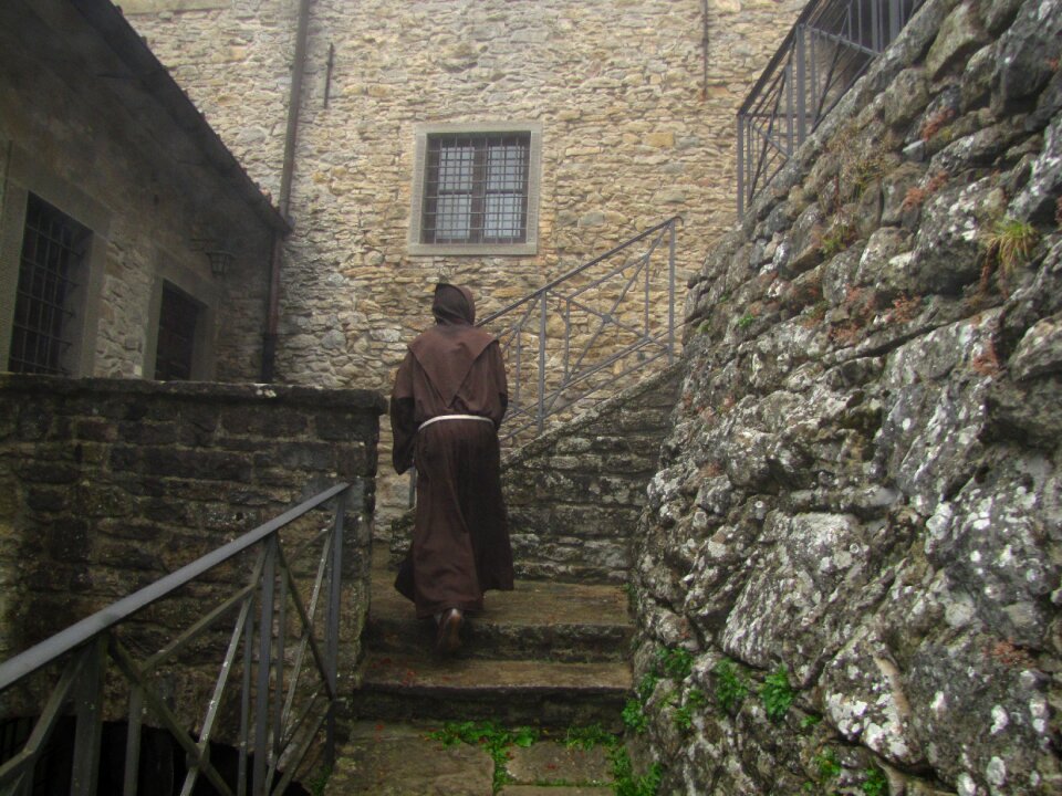 Monk verna monastery